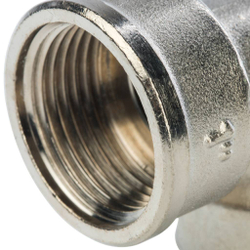 Угольник ВР никелированный   1"х3/4"