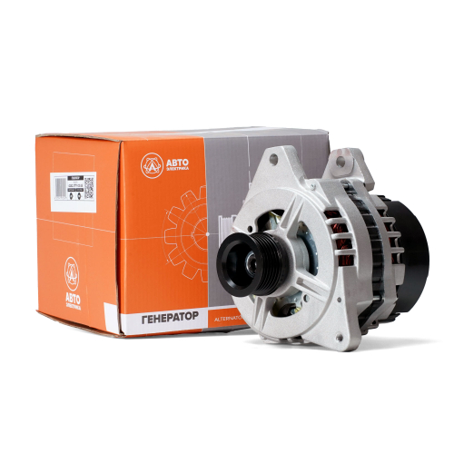 Генератор, КамАЗ, МАЗ, УРАЛ, дв. ЯМЗ, 28 В, 90 А, поликлиновый (ан. 3252.3771-50)