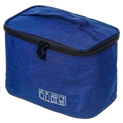 Косметичка 21х14х14 см, Классика, Y9-019, молния