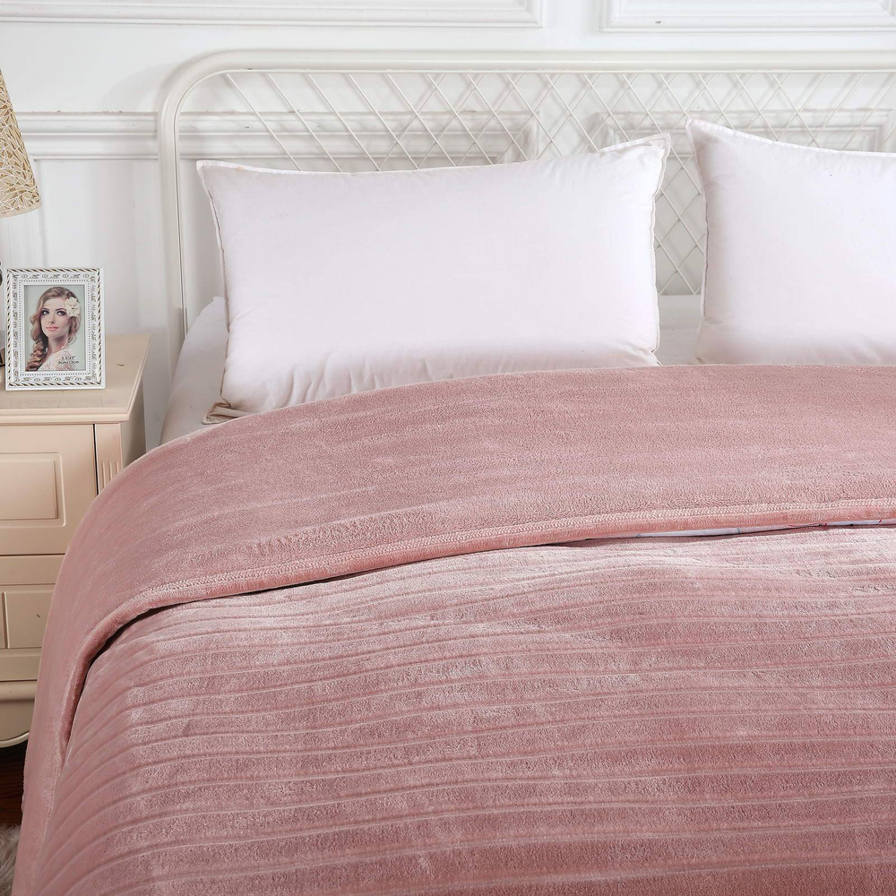 Плед 220x240 Sofi De MarkO Калипсо розовый