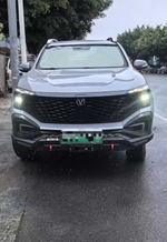 Силовой бампер с доп. фарами для Changan Hunter 2024+ Чанган Хантер стальной бампер защитный обвес