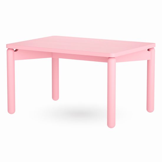 Столик кофейный saga, 50х70 см, розовый