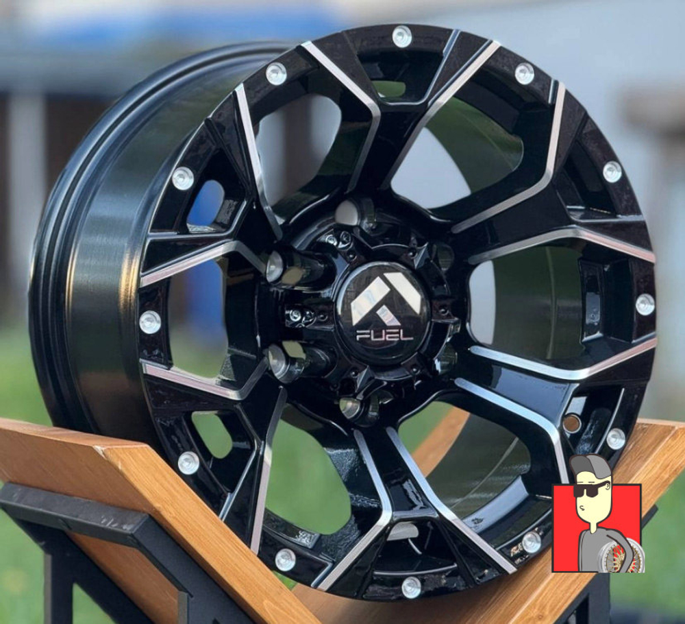 Комплект дисков Fuel Off-Road 15x8 et-10 6x139.7