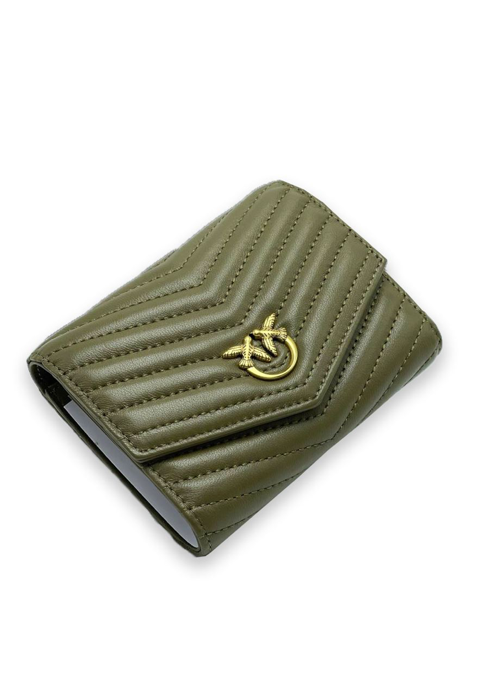 TAYLOR QUILTED WALLET - green