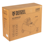 Компрессор воздушный DKV2200/100,Х-PRO 2.2 кВт, 400 л/мин, 100л// Denzel