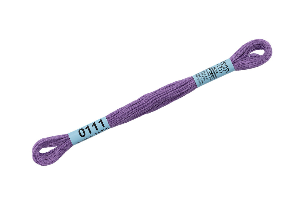 Мулине "Gamma" , 100% хлопок, 8 м, №0111