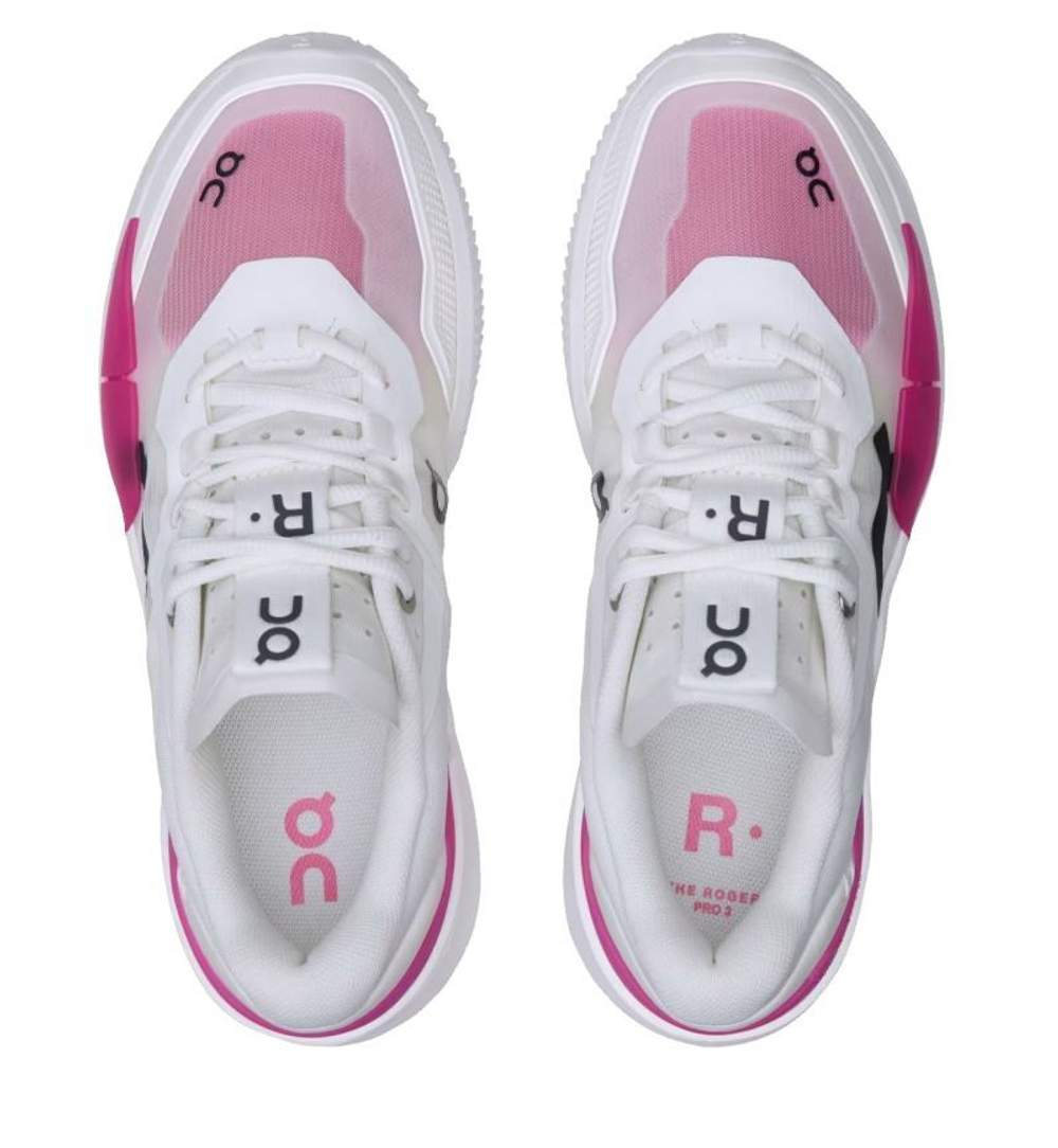 Женские Кроссовки теннисные On The Roger Pro 2 Clay - белый