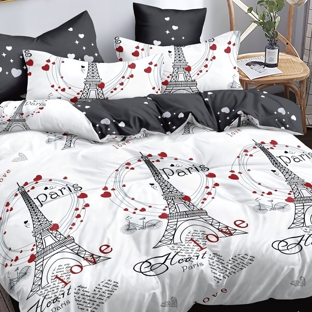 Постельное белье 1,5 поплин Орхидея VP6-0086