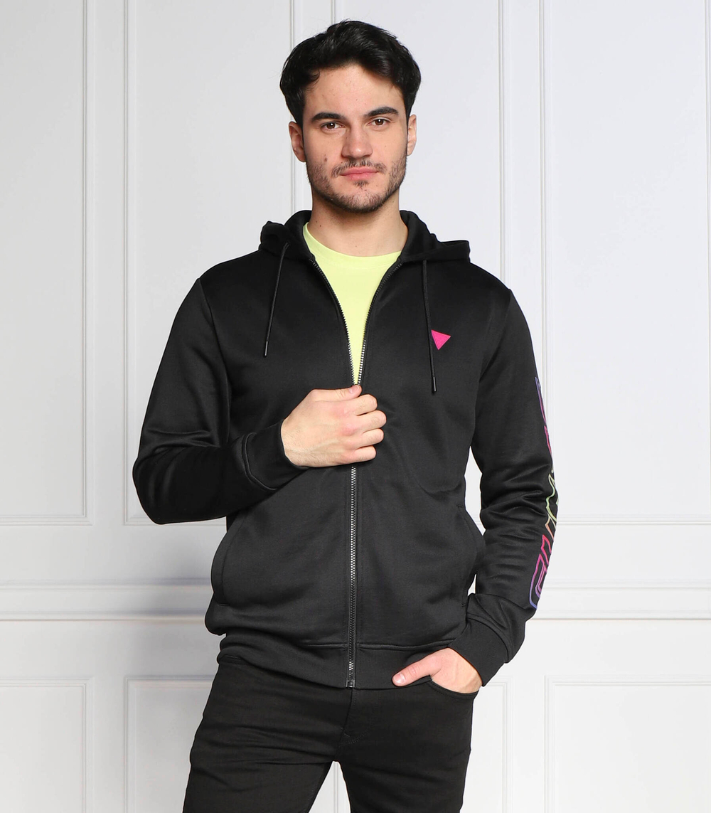 Худи GUESS ACTIVE - черный(Z3RQ15 KBIH2)