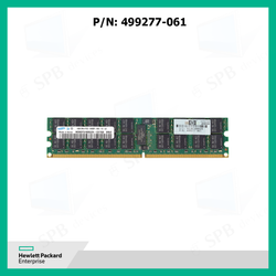 Модуль памяти НР 4GB DIMM ECC REGISTERED PC2-6400P Dual Rank 499277-061, 497767-B21