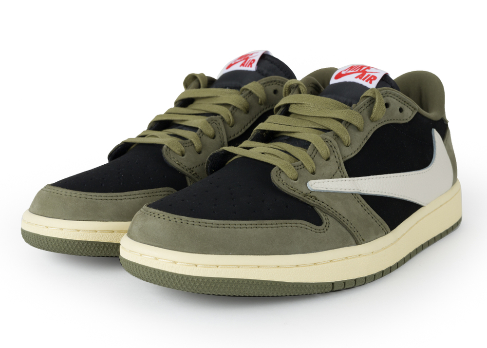 Air Jordan 1 Low x Travis Scott "Dark Olive"