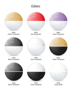 Кресло пластиковое Siesta Contract Carmen, белый, прозрачный