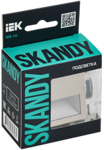 SKANDY Подсветка LED встраиваемая SK-L01Sh шампань IEK