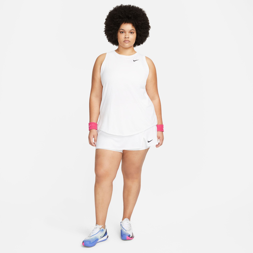 Женская теннисная юбка Nike Court Victory Dri-Fit Straight Plus Skirt Women - White