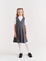 Бадлон с коротким рукавом "Белый" 7+