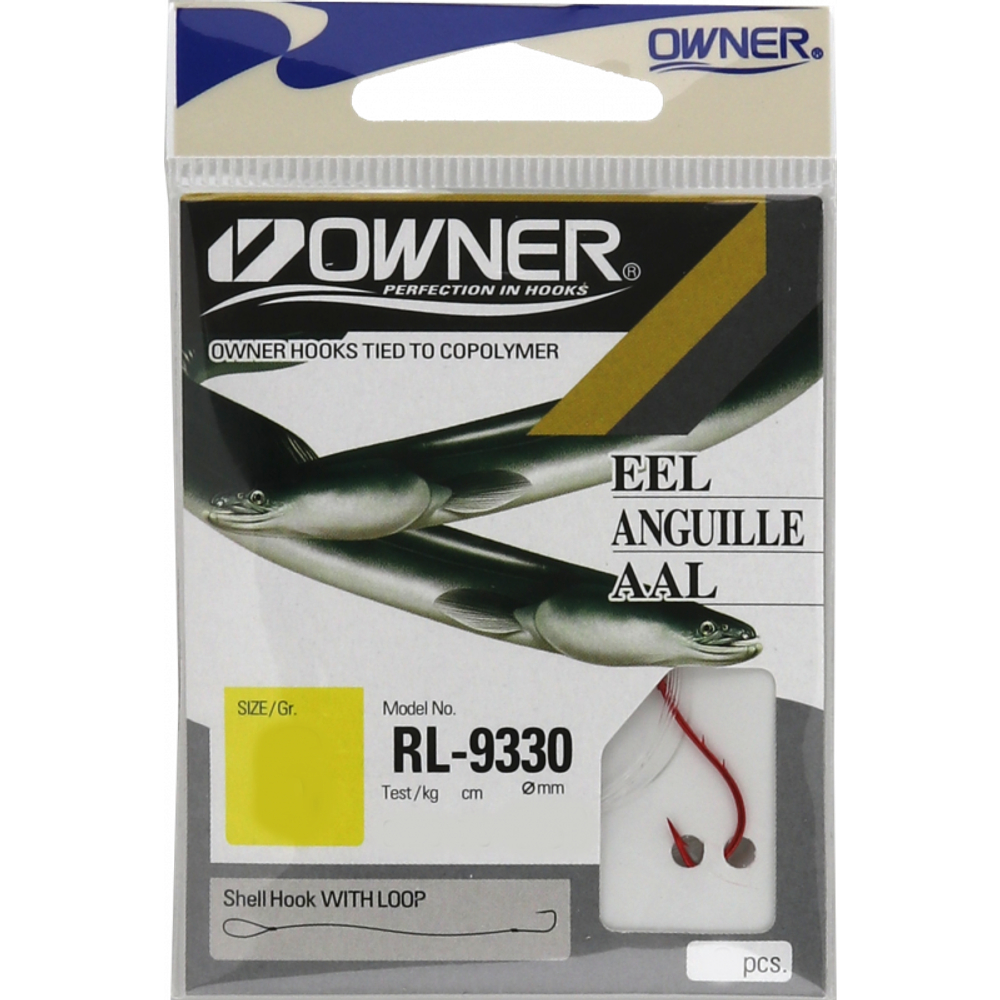 Крючок с поводком Owner RL-9330 02-0.35