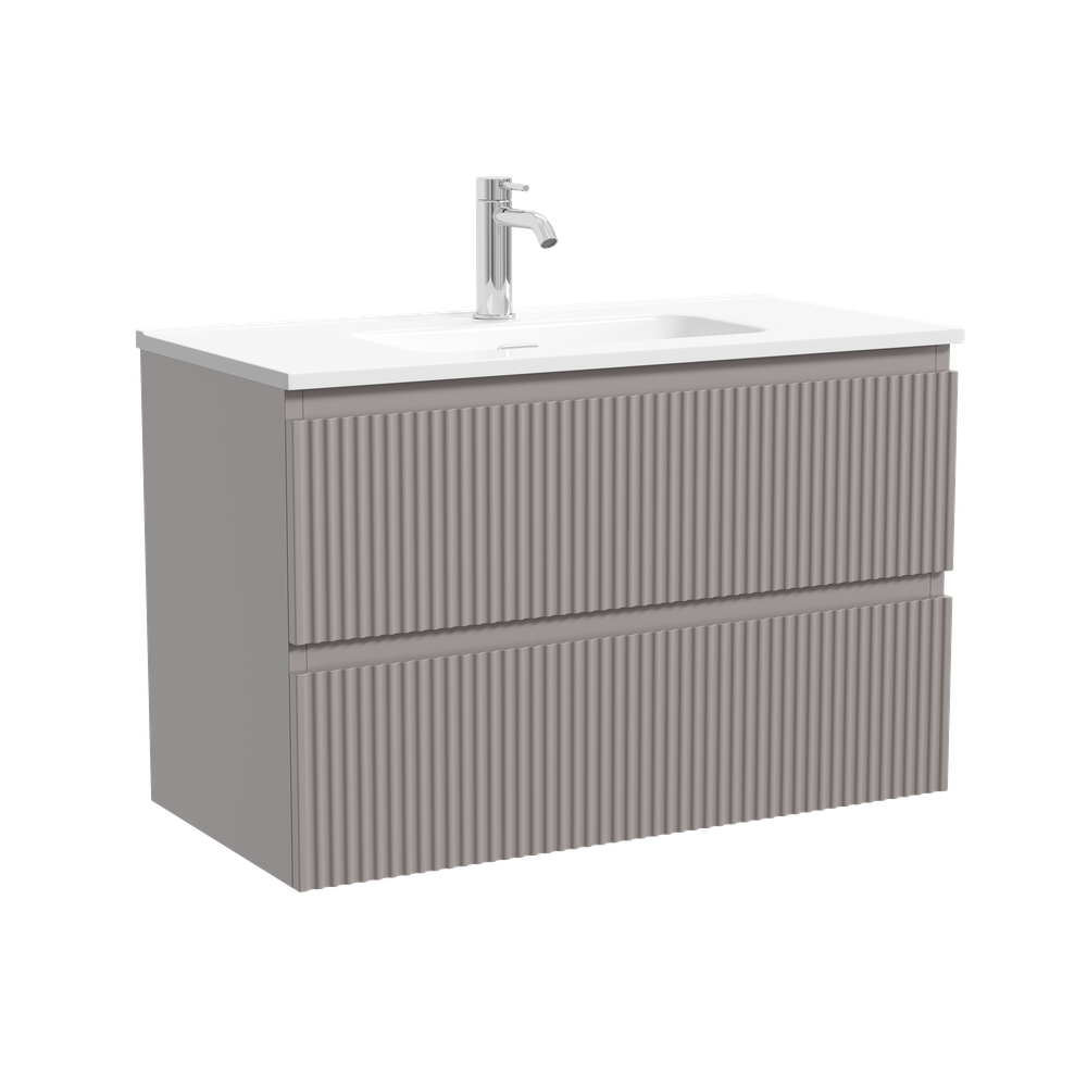 Тумба подвесная Sancos Snob R 790х390х500, Doha Soft, SNR80/39SM