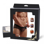 Плавки мужские белые  в сетку (размер S)