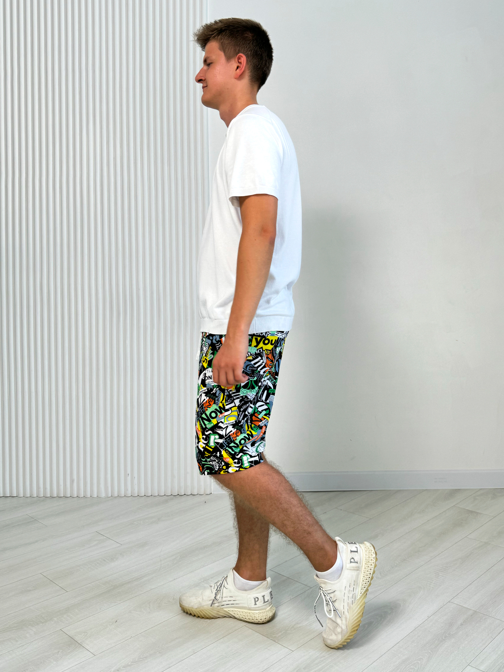 Шорты для мальчика подростковые "Слова"