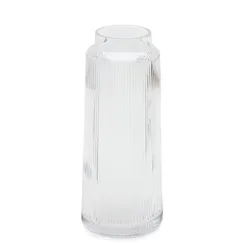 Прозрачная стеклянная ваза Claudia 30 см