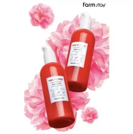 FarmStay Лосьон для тела розовые цветы - Daily perfume body lotion, 330мл