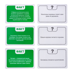 Игра настольная Факт или фейк Насекомые