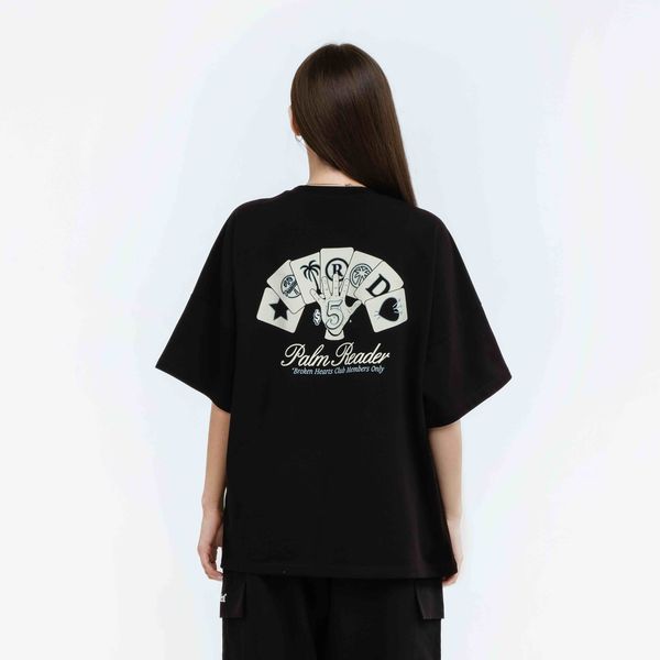 Футболка Palm Reader черная - фото 9