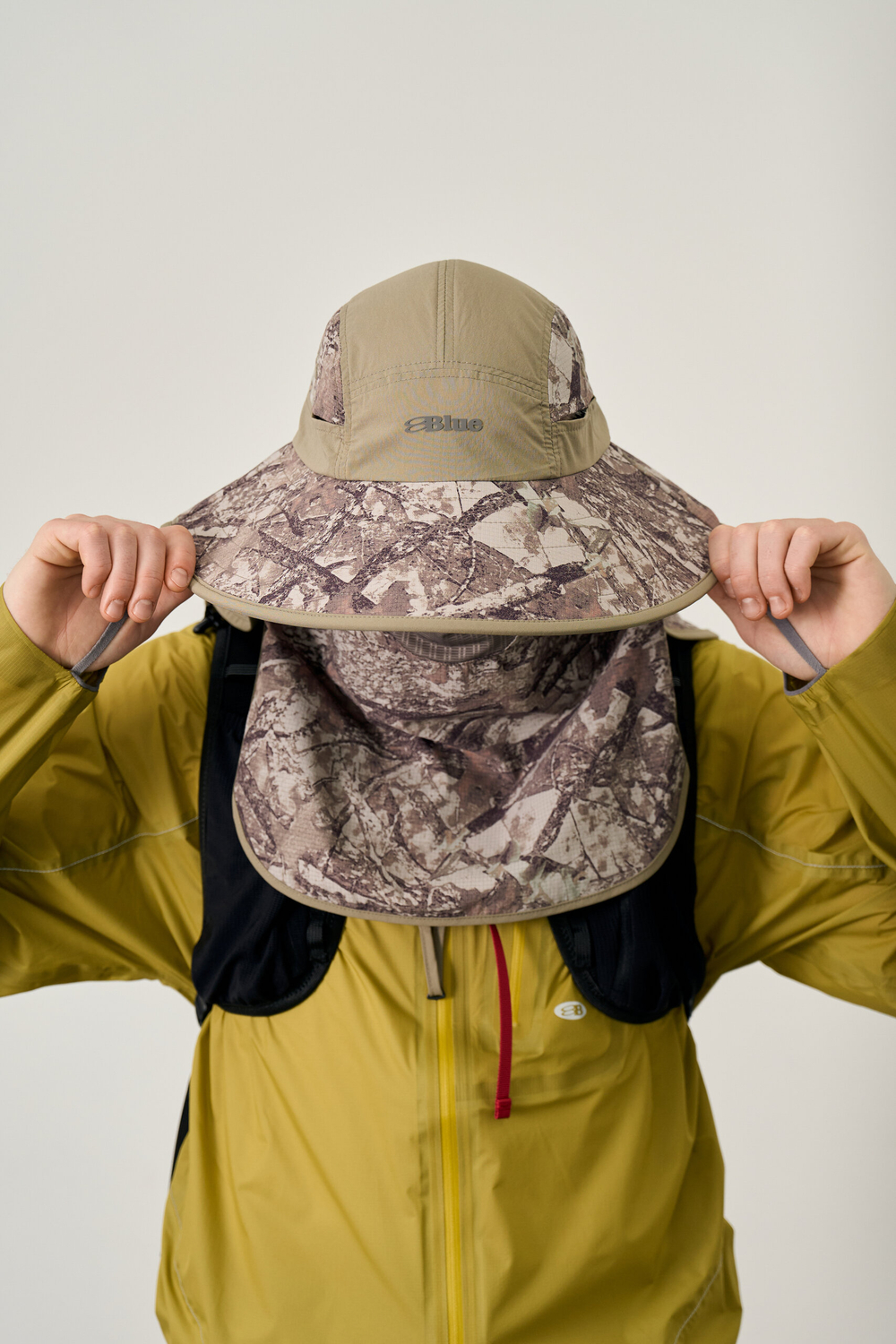 Панама Blue Monte Multi-Use Wide Brim Camouflage Sun Hat "Babbler Card"