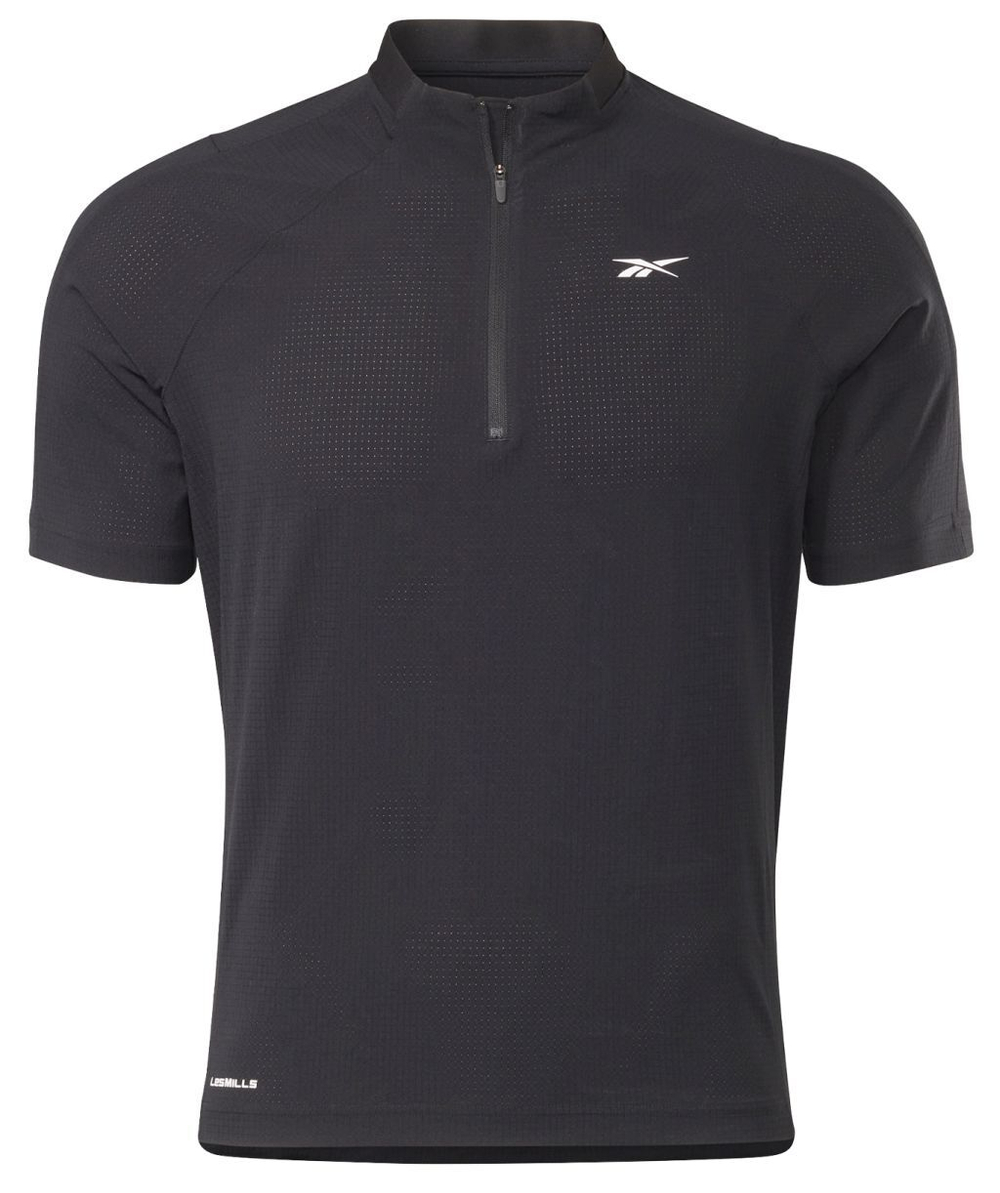 Теннисное поло Reebok Les Mills Zip Polo M - black