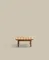 Журнальный столик Turqueta из массива тика, 70x70 см
