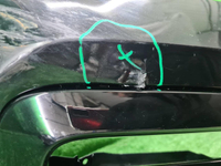 Бампер передний BMW X6 G06 (19-23) M-paket В сборе