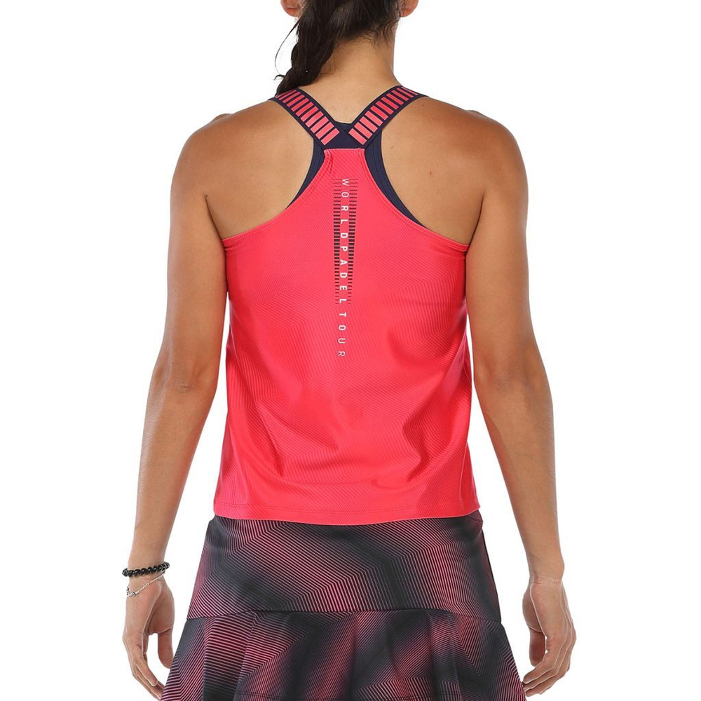 Топ теннисный Bullpadel Revenga - carmesi fluor