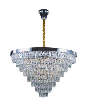 2431R/22A CHR+CL (1) Люстра (в 2-х коробках) NW