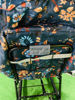 Коляска комбинированная «Ника Детям 7-5» принт: цветочный темный (арт. НД7-5/3)
