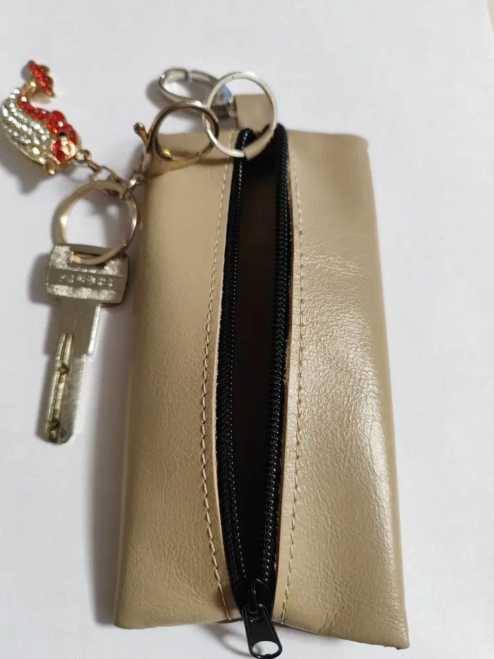 Ключница карманная из натуральной кожи