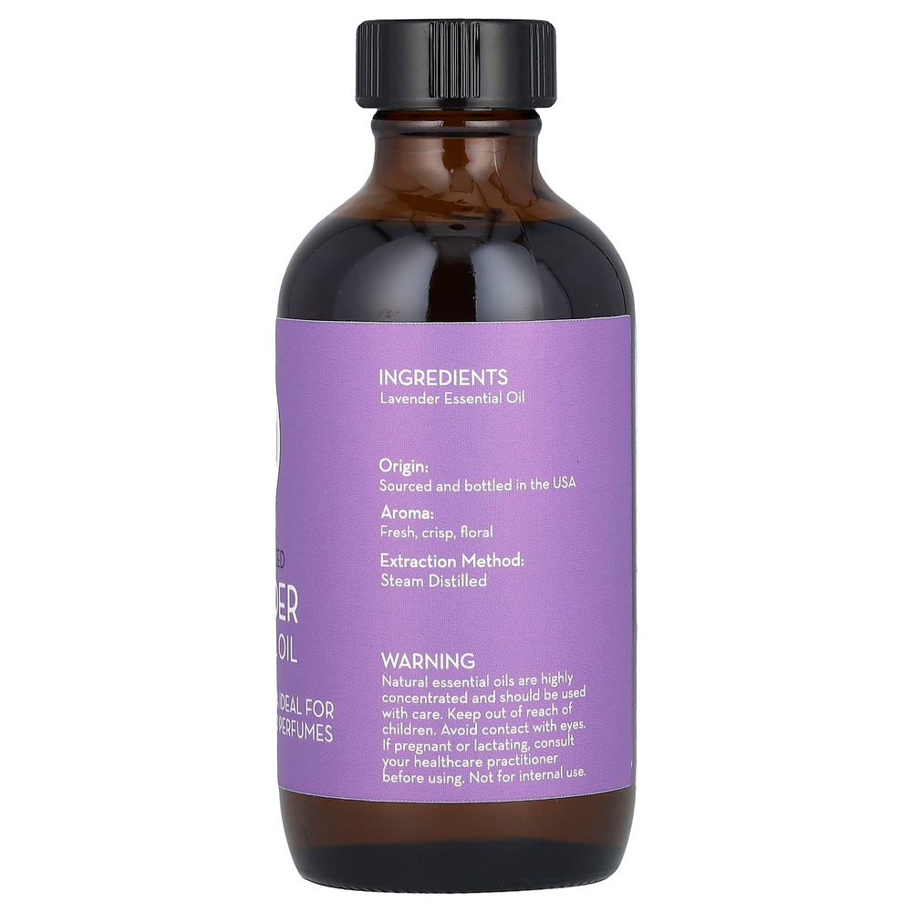 Pure Body Naturals, Эфирное масло лаванды, 118 мл (4 жидк. унц.)