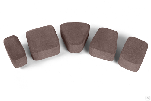 Брусчатка Классика 6 элементов коричневая (МДМ)