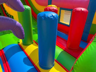 Коммерческий надувной батут «В гостях у дельфинов 2», 10*5*5 м