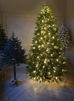 Елка с гирляндой встроенной «Юлия» (Литая хвоя) 120 см/ 1,2 м