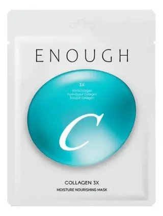 Тканевая маска питательная с тройным коллагеном ENOUGH Collagen 3x Moisture Nourishing Sheet Mask