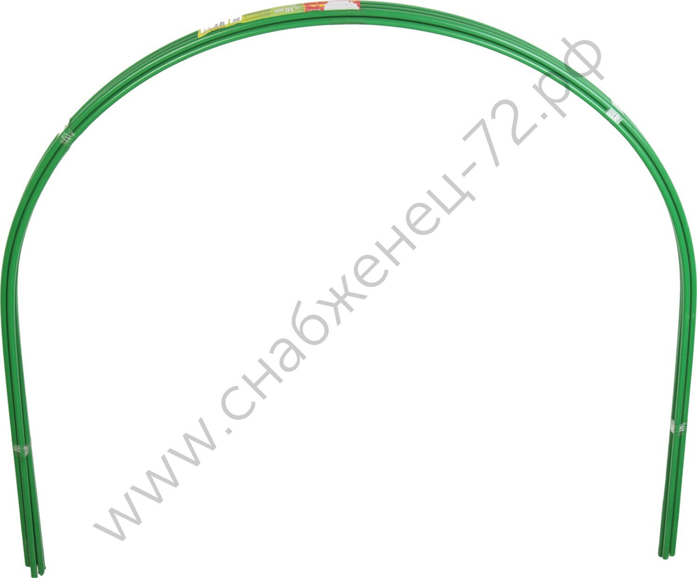 GRINDA 2.5 м, стальные, покрытие ПВХ, 6 шт, дуги для парника (422309-100-095)