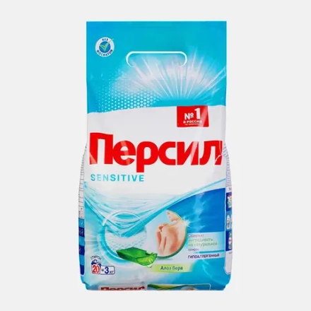 Стиральный порошок Персил Сенситив для чувствительной кожи автомат 3кг