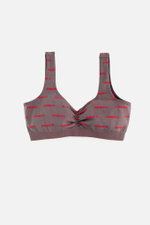 Бесшовный топ на бретелях из итальянской пряжи