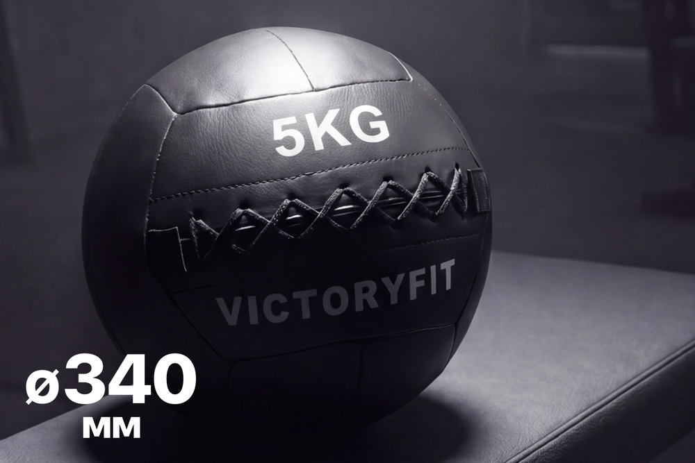Мяч тренировочный (Wall Ball) 5 кг VictoryFit VF-WBA050