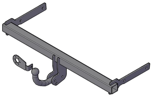 Фаркоп Skoda Rapid с 2014 г. (без электрики) (Трейлер)