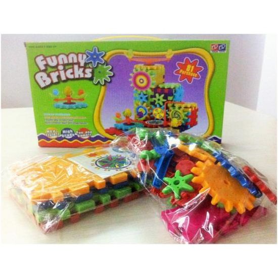 Конструктор-шестеренка Funny Bricks 81 деталь