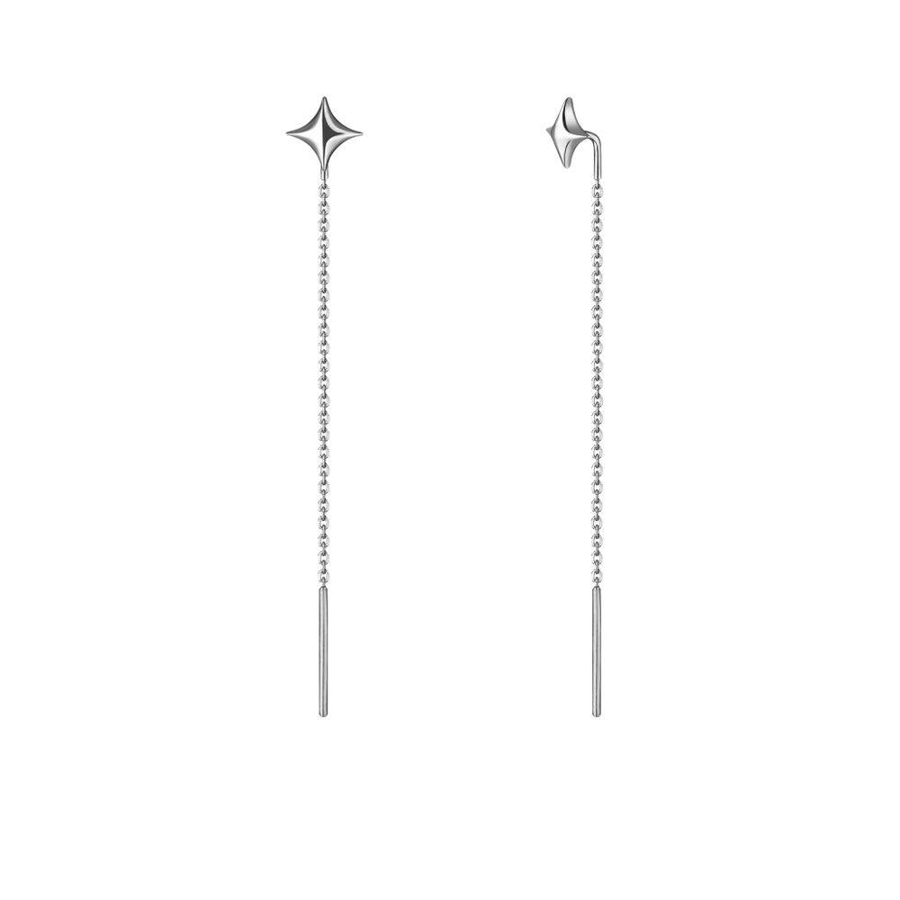 Серьги-протяжки Stella 75