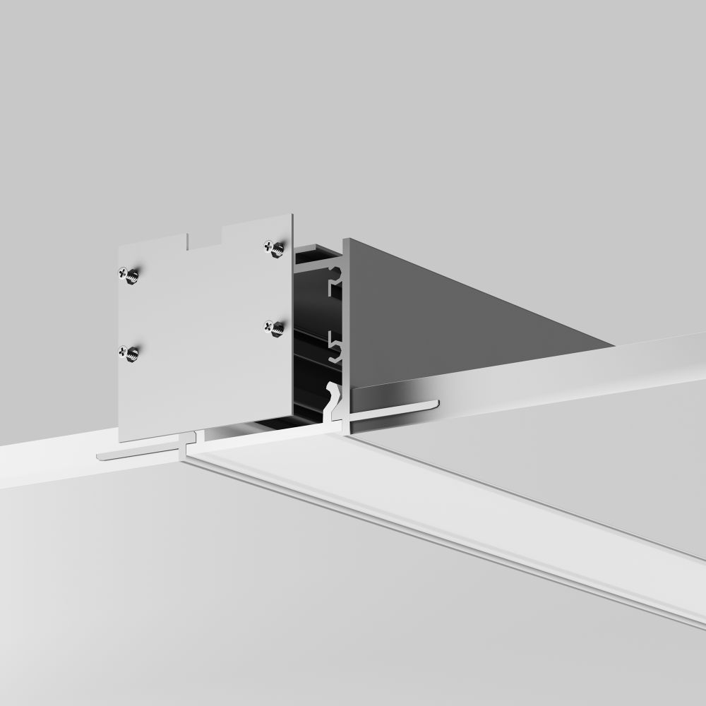 Комплект заглушек (для профиля 72×36) 2 шт., Maytoni ALM-7236T-S-EC 642083