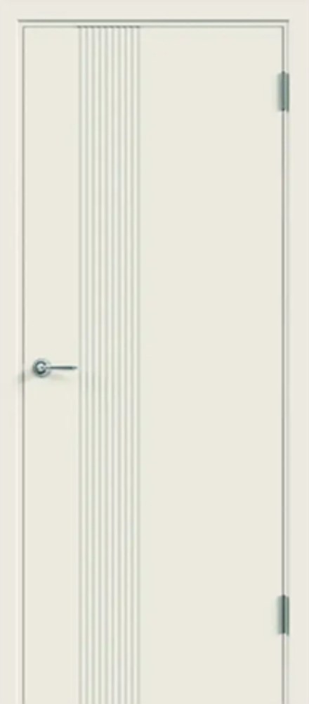 Межкомнатная дверь Velldoris Scandi 3D Эмаль слоновая кость