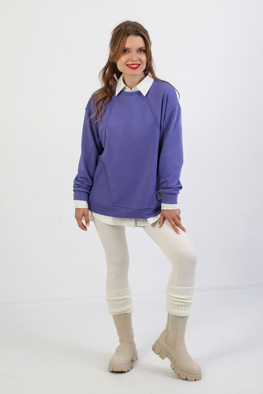 Джемпер Паллада Виотекс СИРЕНЕВЫЙ